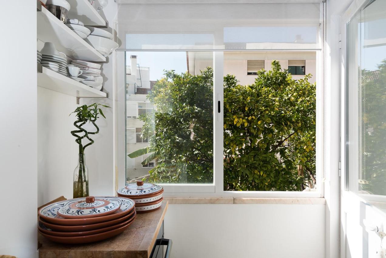 Flat With A Garden In Belem Apartment Lisbon Bagian luar foto
